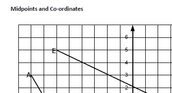 A video calculating midpoints